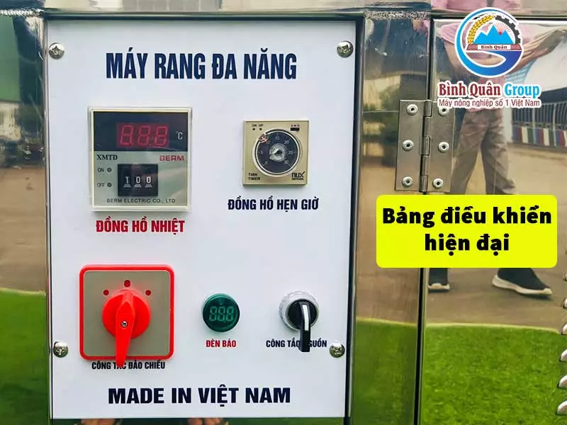 máy rang hạt